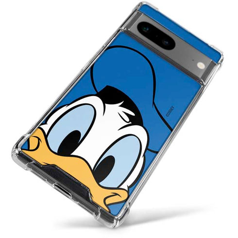 Disney Friends Donald Duck Up Close Google Pixel 7a Clear Case